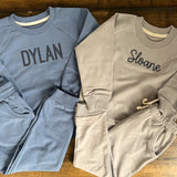 Personalizable Sweatshirt & Jogger Pants Set