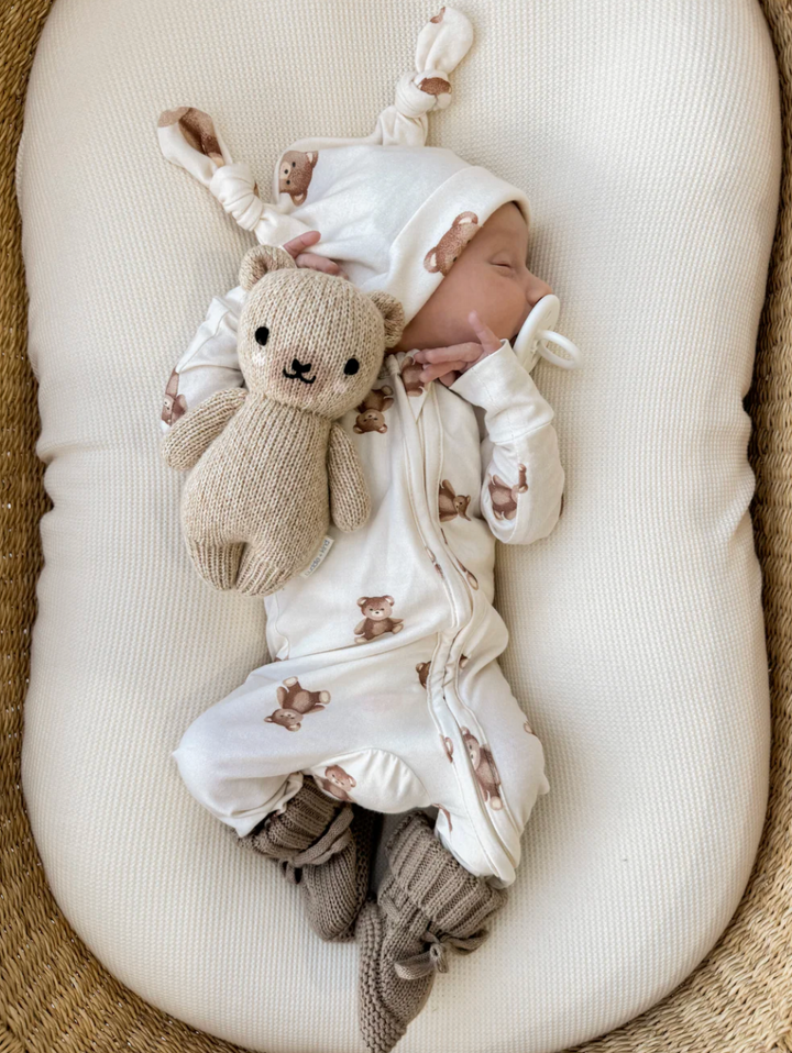 Full Zip Romper Pajamas Set | Teddy