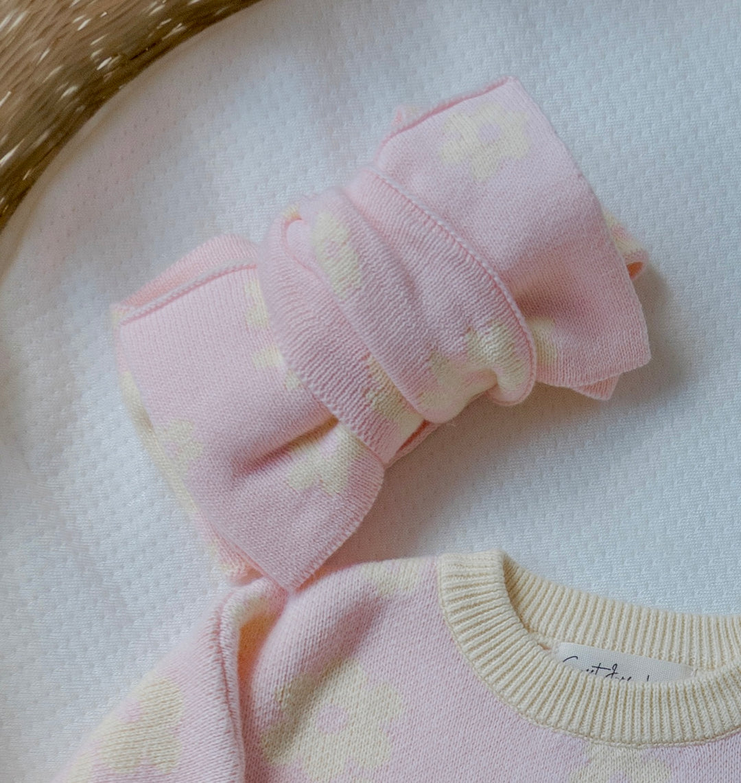 Knitwear Headband - Daisy Floral Buttercup