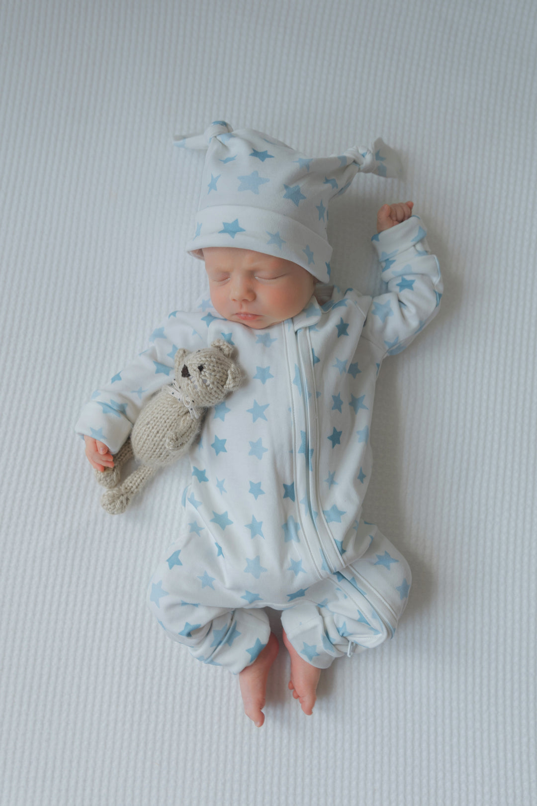 Full Zip Romper Pajamas  | STARS