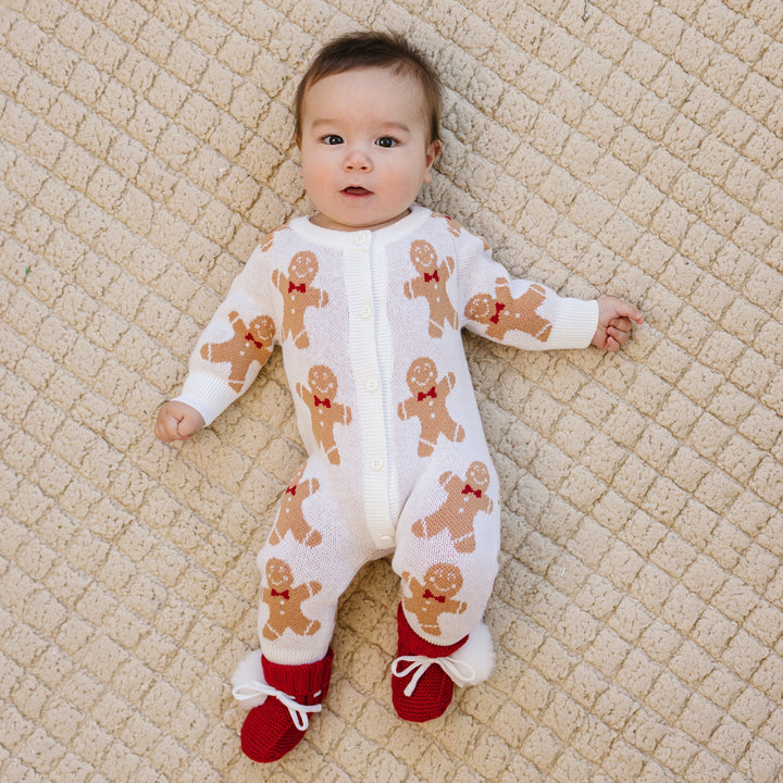 Knit Classic Jumpsuit - Gingerbread