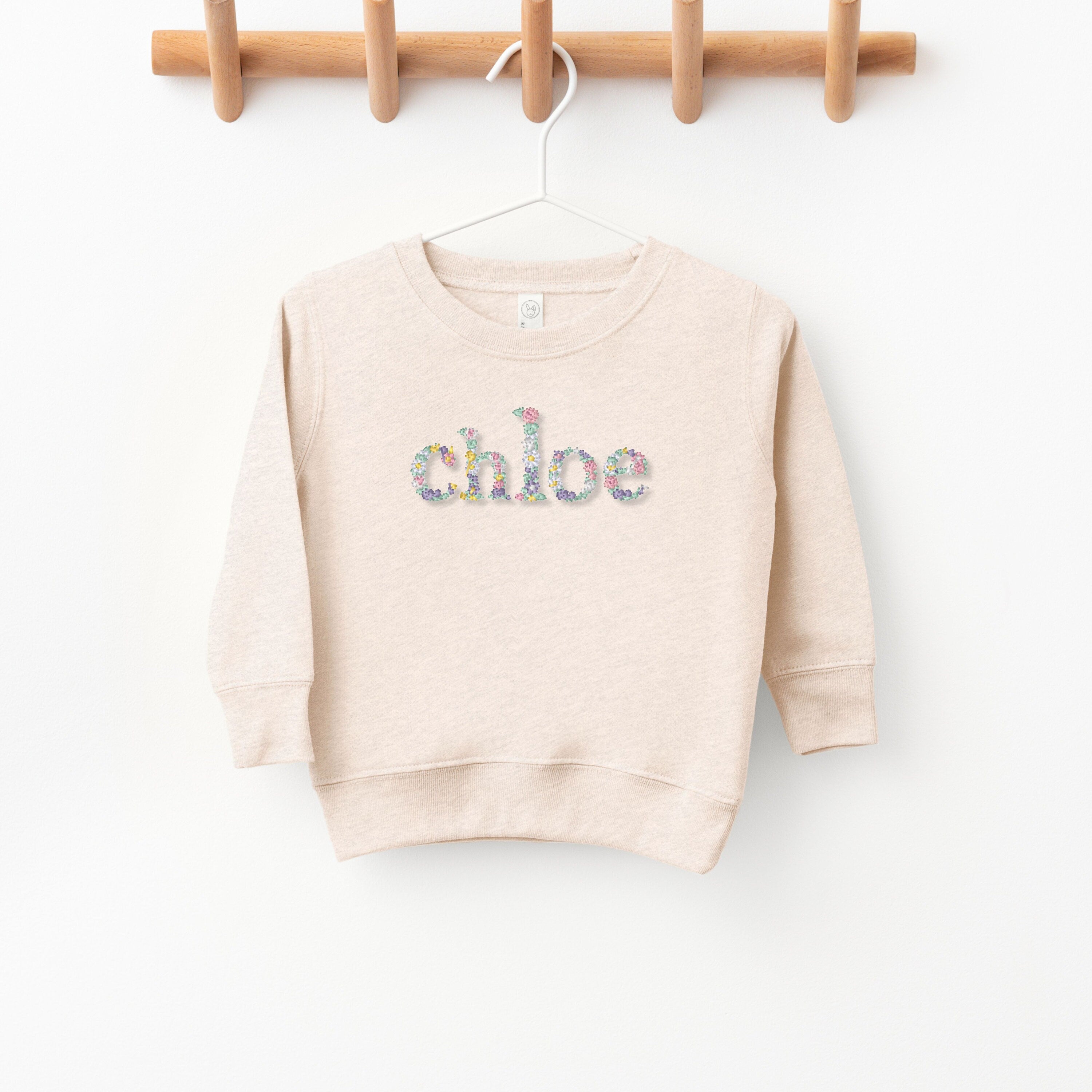 Children's Embroidered Sweatshirt, Kids Embroidered Sweatshirt, Embroidered Crewneck Sweatshirt, Personalized Toddler Shirt, Kids custom tee